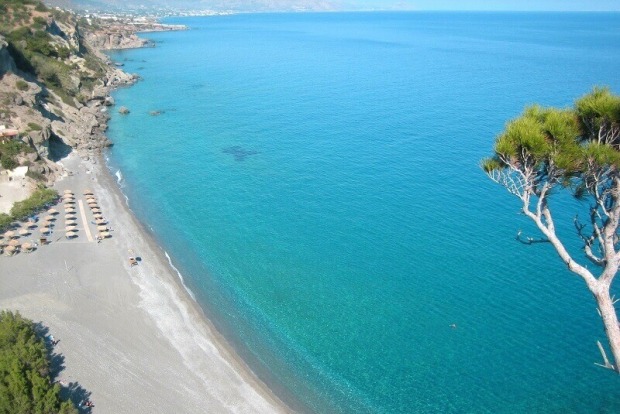 Η παραλία της Αγίας Φωτιάς