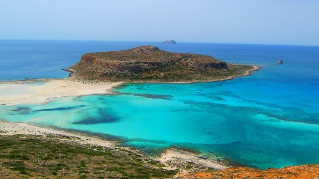 η πασίγνωστη λιμνοθάλασσα του Μπάλου