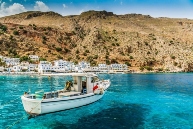 Η παραλία Λουτρό Σφακίων