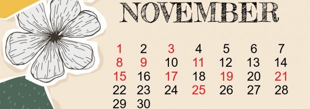 Νοέμβριος γιορτές και αργίες