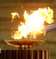 ιστορία ολυμπιακής φλόγας