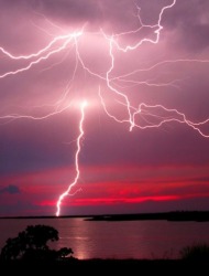 διαφορά αστραπής βροντής