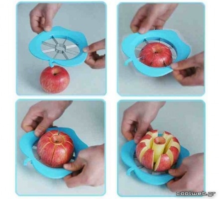 ξεφλούδισμα και καθάρισμα μήλου