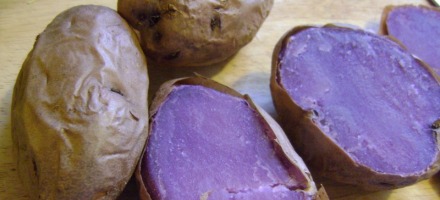 Η σπάνια μπλε πατάτα