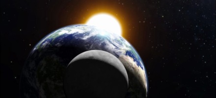 Το φεγγάρι, η Γη και ο ήλιος