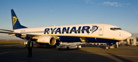 αεροπλάνο της Ryanair