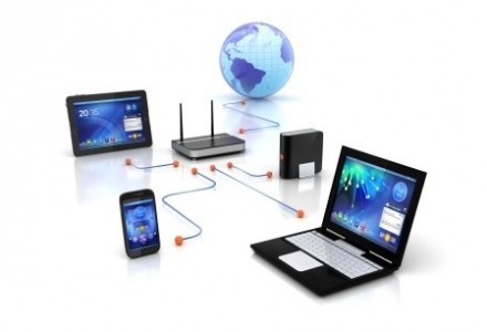 στο wifi η σύνδεση γίνεται ασύρματα